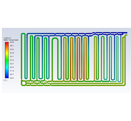 Cooling plate design service