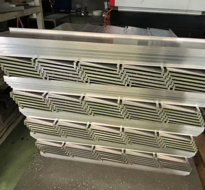 Non-standard extrusion aluminum parts