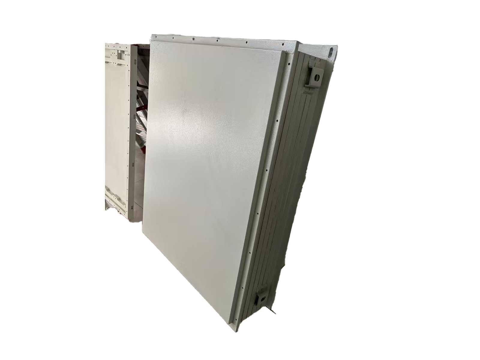 Battery pack cooling box